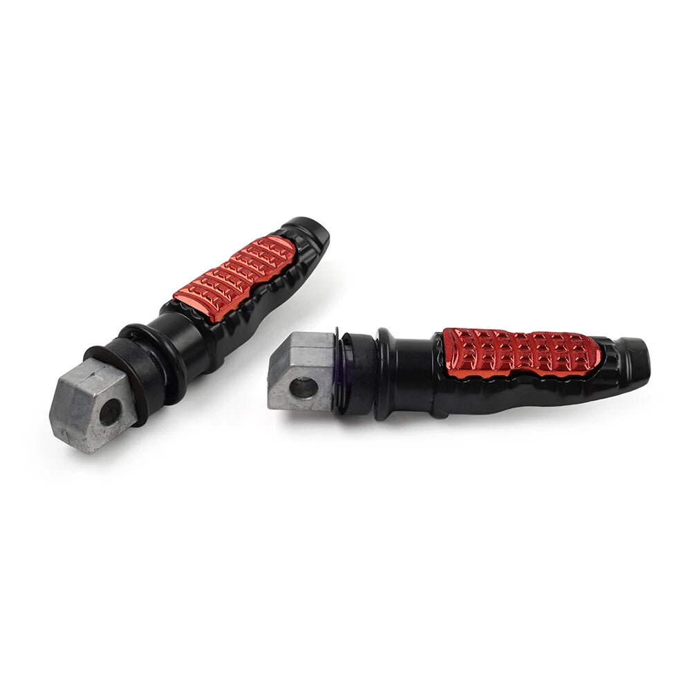 8MM Universal Motorcycle Rear Footrest Pegs for Harley & Honda