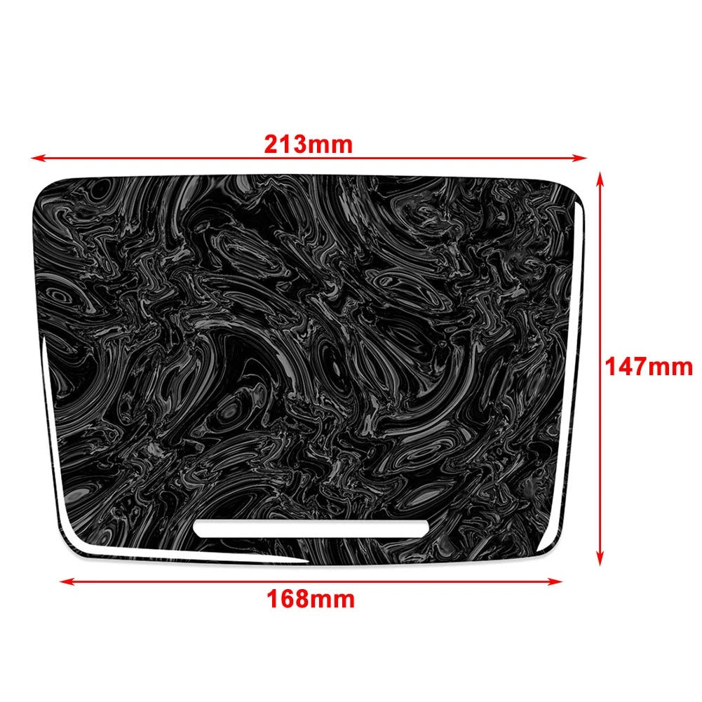 Marbling Water Cup Holder Panel Cover for Mercedes-Benz C Class (2015-2021)