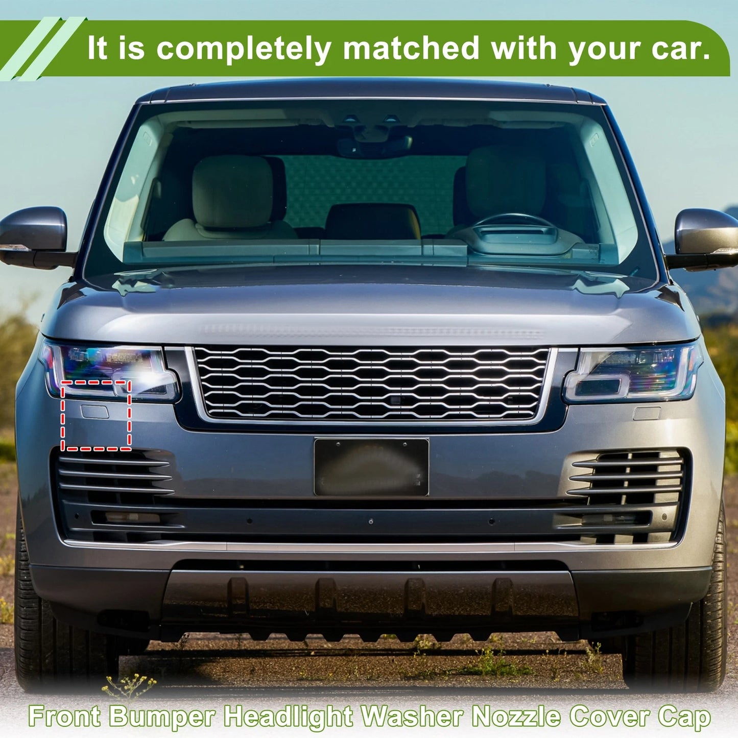 Front Right Washer Nozzle Cover for Land Rover Range Rover (2018-2022)