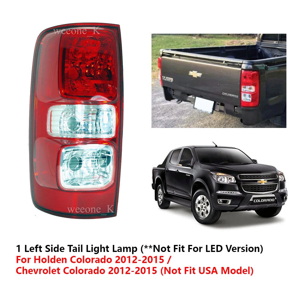 LH Tail Light for Chevrolet Holden Colorado (2012-2015)
