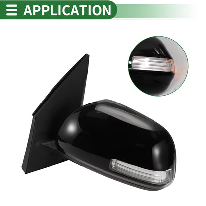 Left Side Door Mirror for Toyota RAV4 (2009–2012)