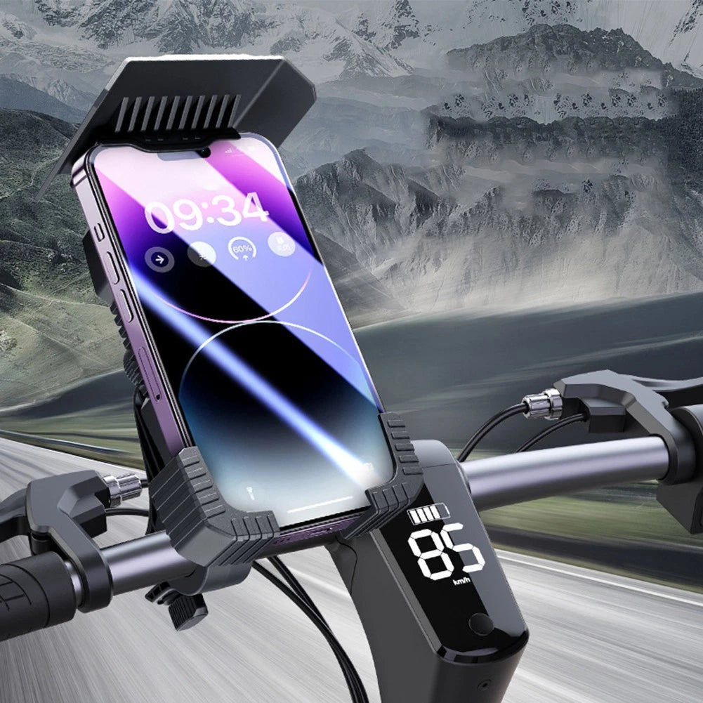 Handlebar Phone Holder Navigation Bracket for Motorcycle Scooters