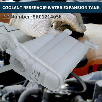 Coolant Expansion Overflow Tank with Sensor for Audi S5 (07-12)