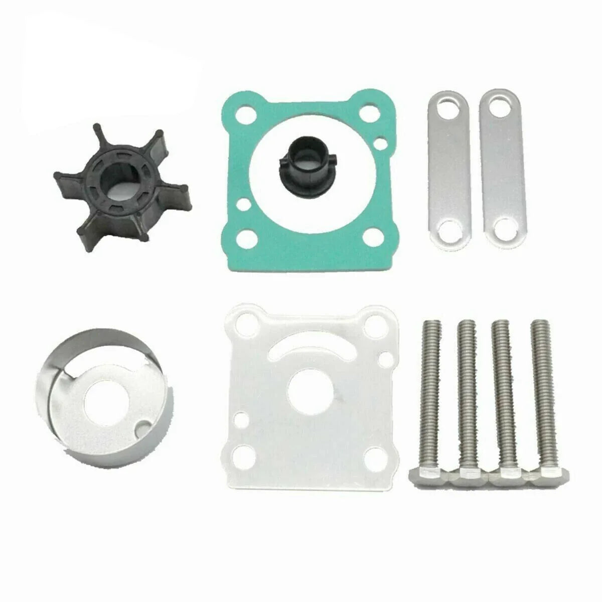 Outboard Water Pump Impeller Kit for Yamaha 6HP/8HP (18-3460)