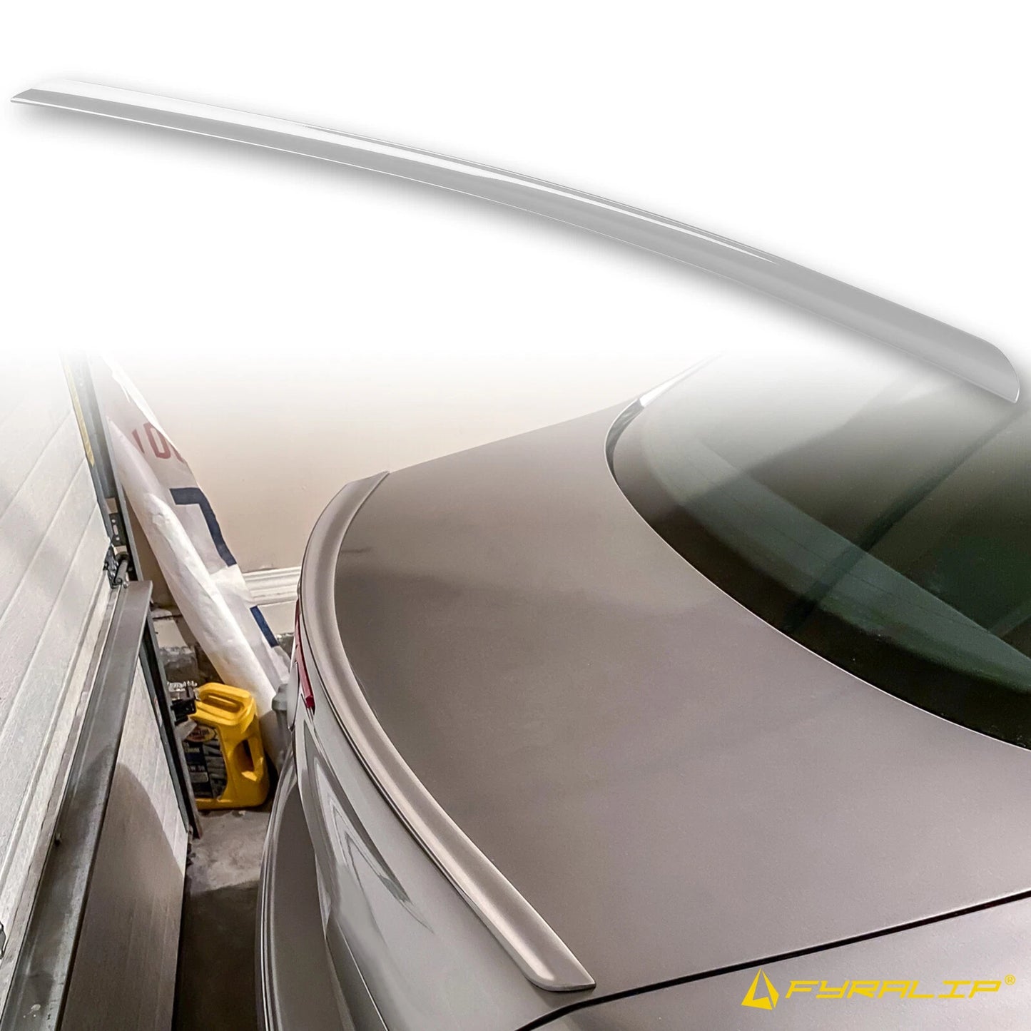 744 Silver Boot Lip Spoiler for Mercedes-Benz W209 (2003-2009)