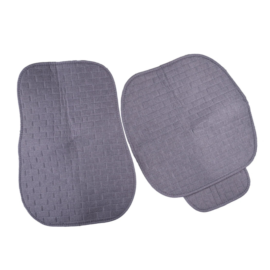 Gray Fabric Front Seat Cover Cushion Mat for Auto Car Truck SUV