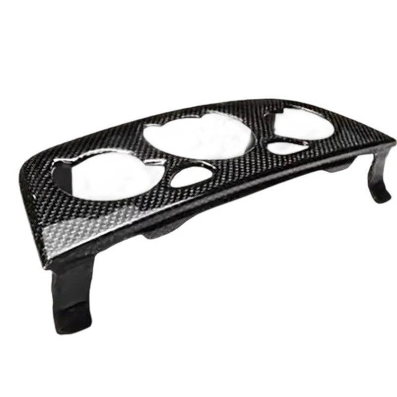 Real Carbon fiber Console AC Volume Knob Cover Replace For Ferrari F430 2005-09