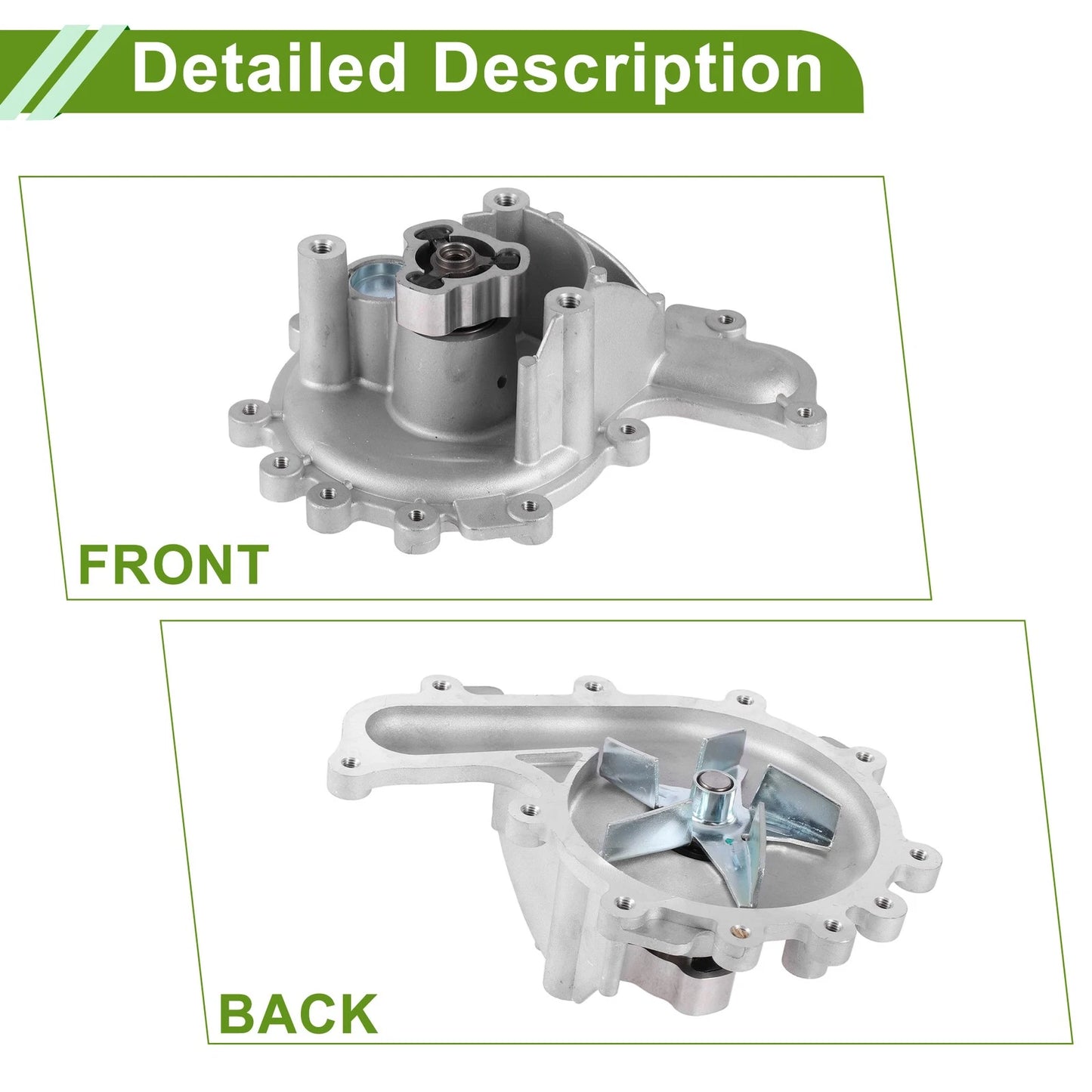 Engine Water Pump for PEUGEOT BOXER 2006-2024 Cooling Water Pump