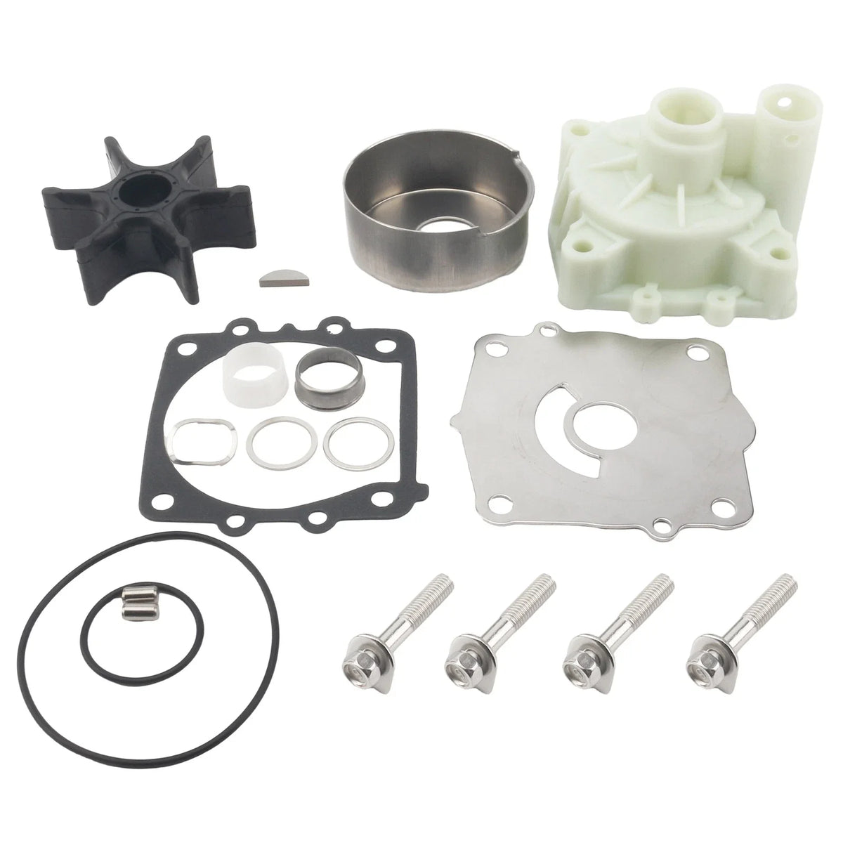 Water Pump Impeller Repair Kit for Yamaha 75/90/115HP (68V Series)