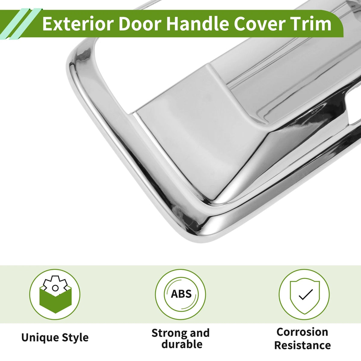 Exterior Door Handle Cover Trim Tailgate 1 Set for Chevy Colorado (2014-2022)