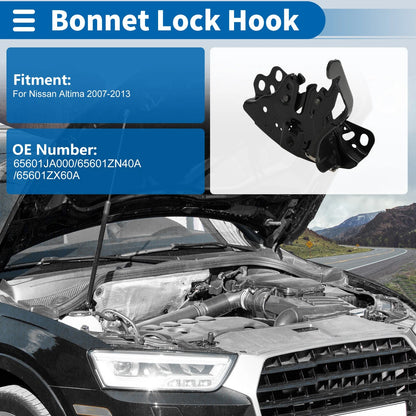 Hood Latch Assembly for Nissan Altima (2007-2013) 1 Pc