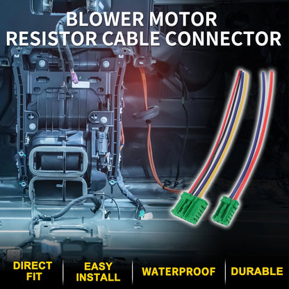 Blower Motor Resistor Cable Connector for Peugeot 107 207 (2005-2014)