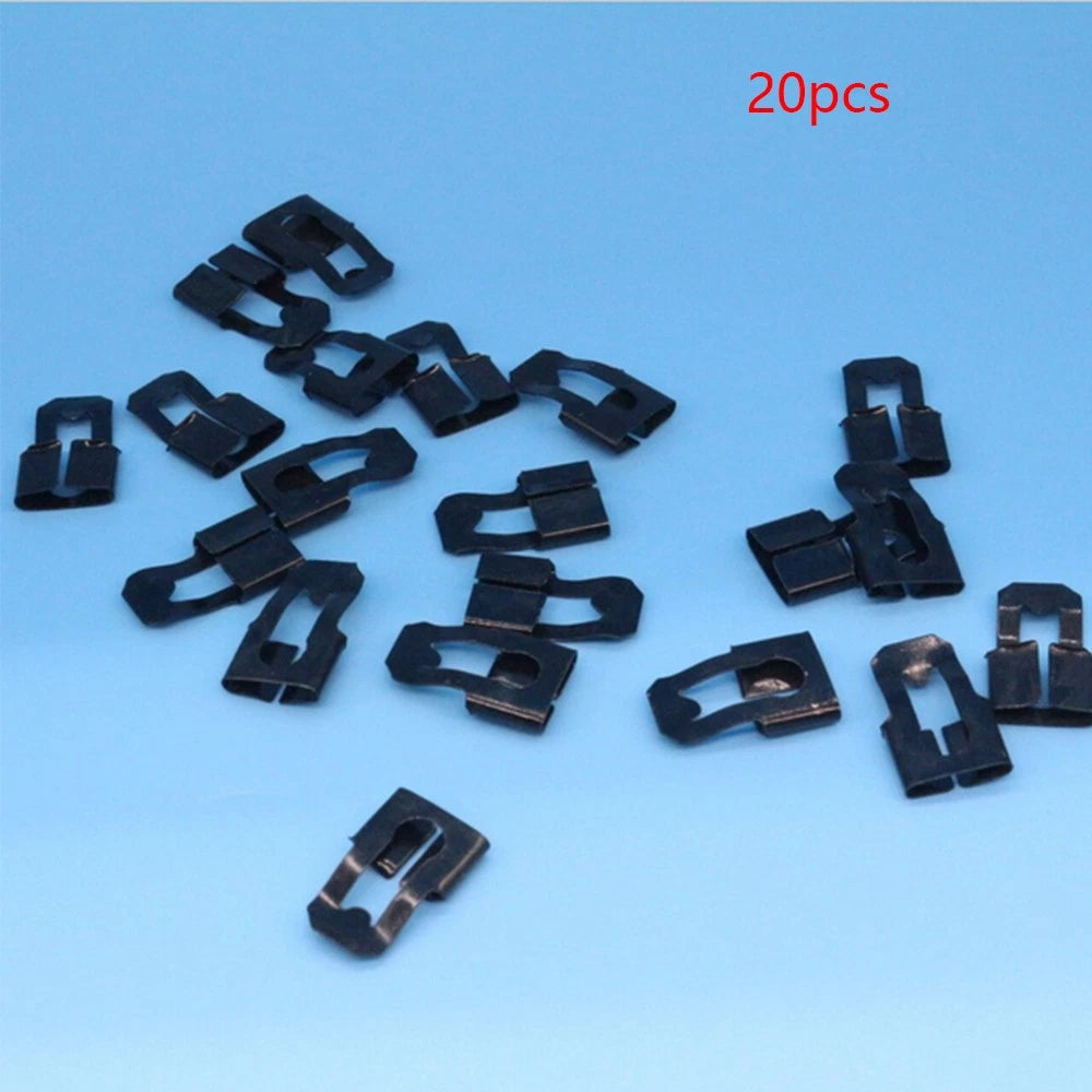 20 x Front Door Lock Cylinder Rod Clips for Chevrolet