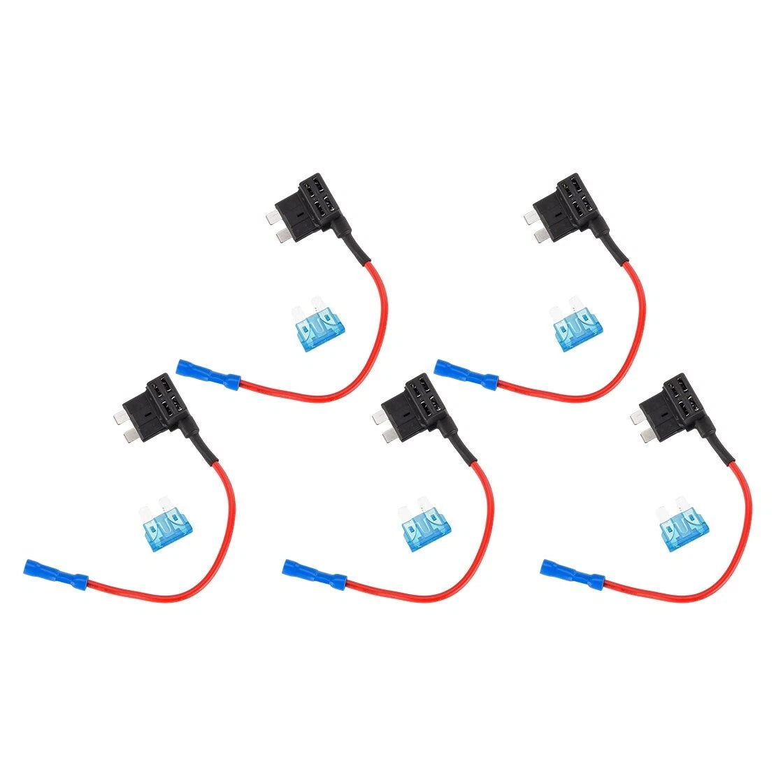 10 x Car Add-a-Circuit Fuse TAP Adapter 15A Standard ATO ATC Blade Fuse
