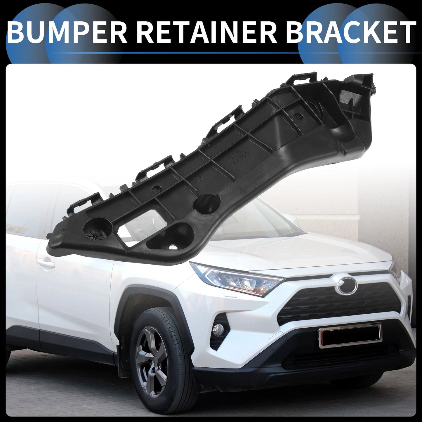 Left Front Bumper Retainer Bracket for Toyota RAV4 (2013-2018)