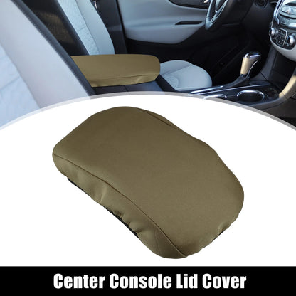 Center Console Armrest Cover for Chevrolet Equinox (2018-2023) Deep Brown