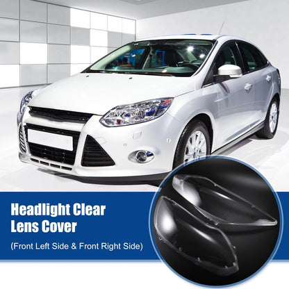 Headlight Clear Lens Shell Cover for Ford Focus (2012-2014)