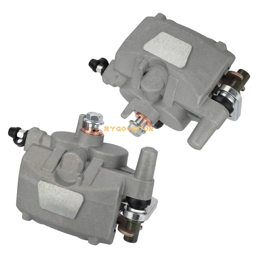 Front Brake Calipers with Pads for Yamaha Raptor 700 YFM700 YFM700R (2006–2024)