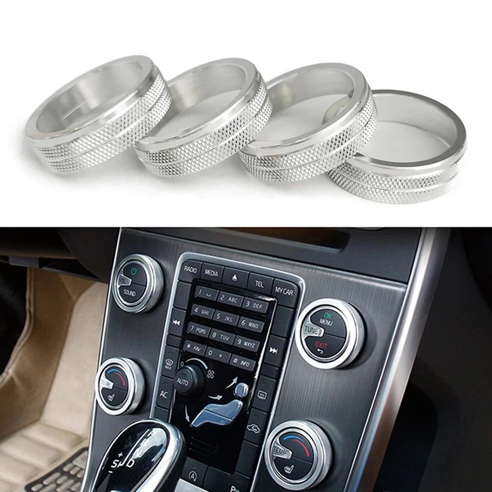 Knob Cover Set for Volvo XC60 S60 S80 V40