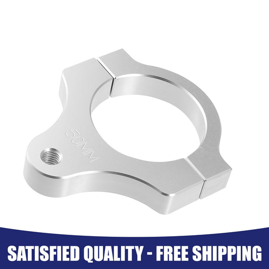 CNC Fork Brackets / 50mm / Steering Damper Mounting Clamp for Motorcycle