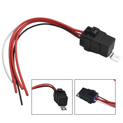1x Waterproof 12V 5pin 60/80A Automotive Relay With Pigtail Heavy Duty for Cars