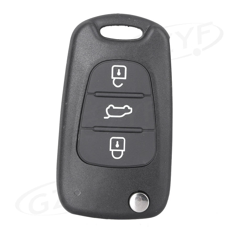 3-Button Remote Key Fob Shell Cover for KIA K2 K5 (2011-2020)