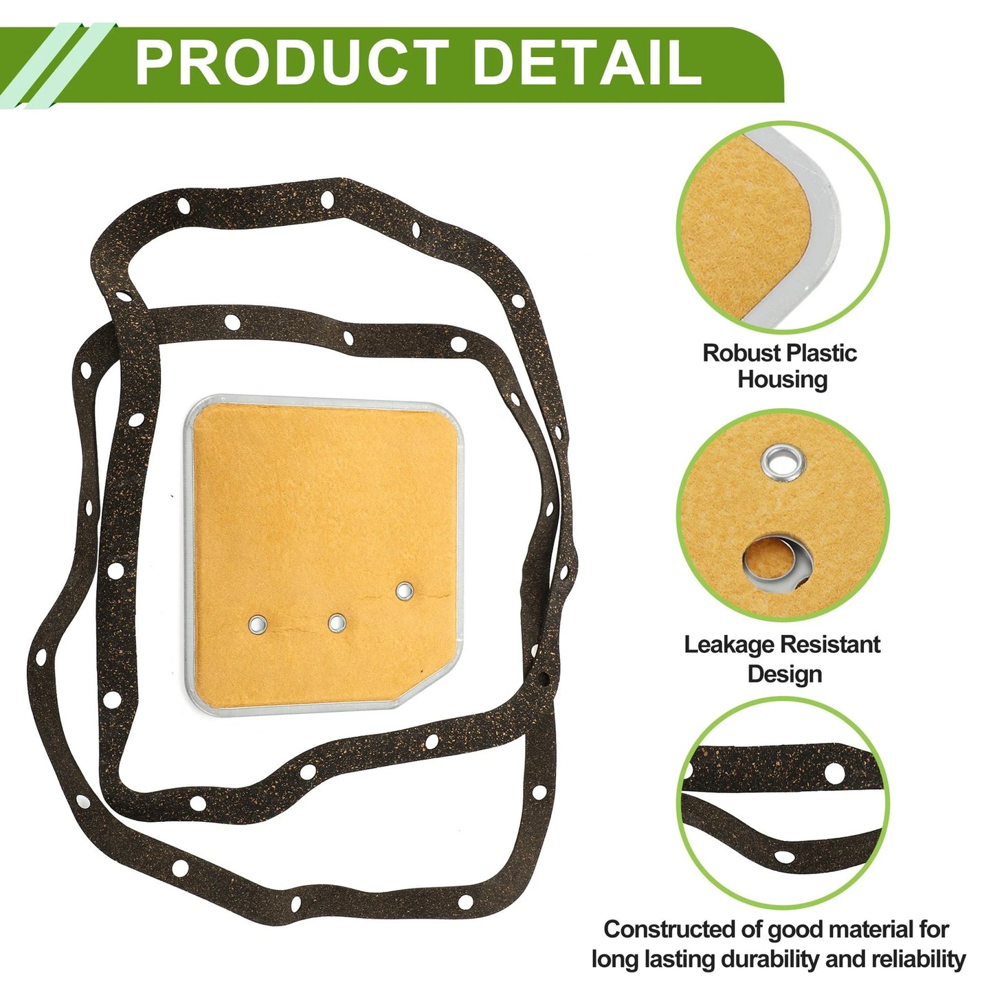 A904 Transmission Filter Gasket Kit for Jeep Wrangler (No Year Specified)