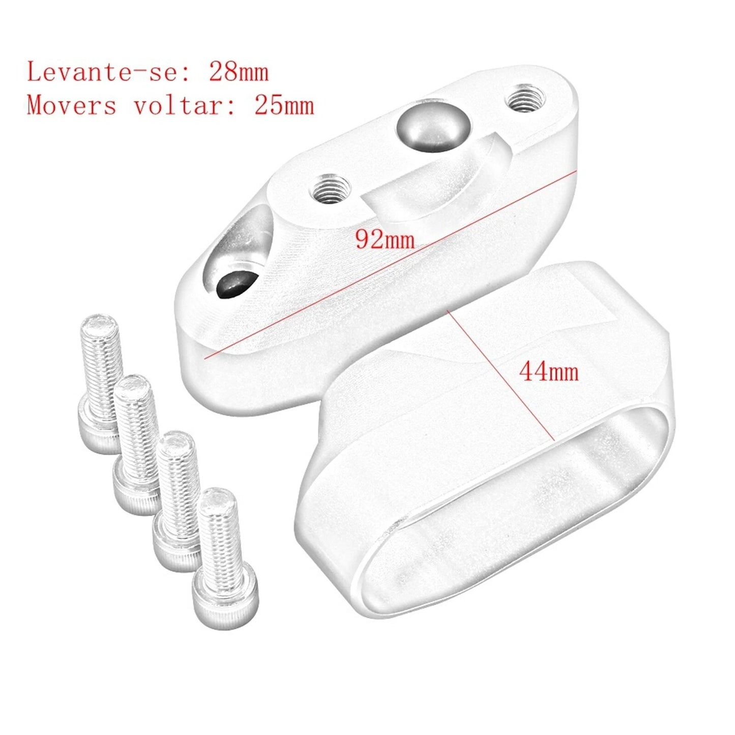 CNC Handlebar Mounts Clamps Risers for BMW R1250RS (2018-2022)