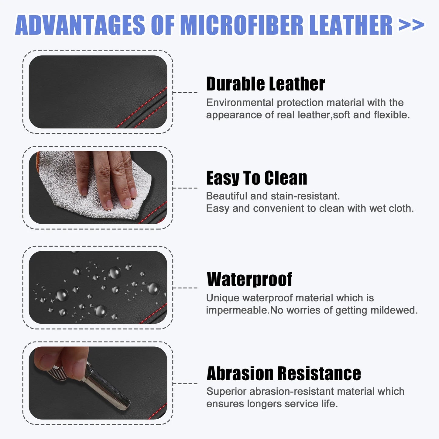 Car Center Console Lid Armrest Cover for Jeep Wrangler JK (2007-2018)