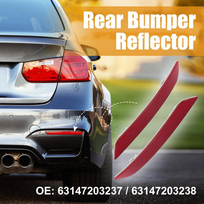 Rear Bumper Reflectors 2 x for BMW 550i (2006-2010)