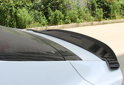 ABS Boot Rear Spoiler Black Wing for Hyundai Elantra 4DR Sedan (2021-2024)