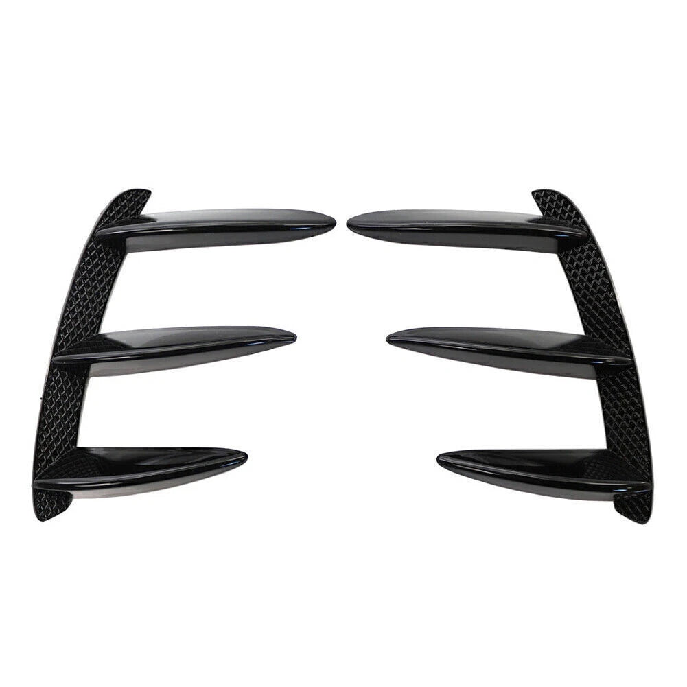 Gloss Black Rear Bumper Splitter Canard for Benz W176 A200 A250 A45