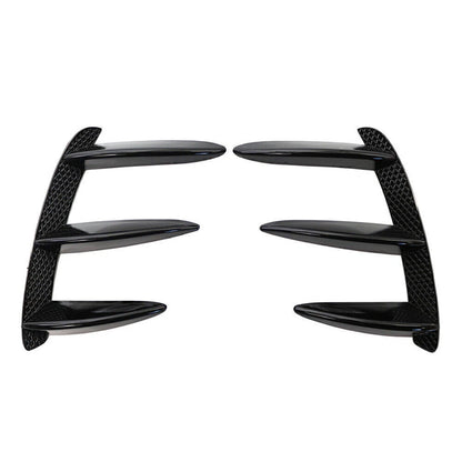 Gloss Black Rear Bumper Splitter Canard for Benz W176 A200 A250 A45
