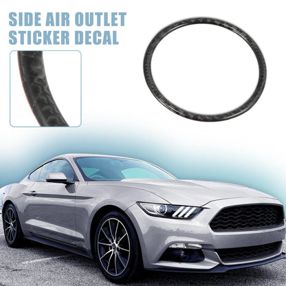 2 x Door Speaker Rings Stickers Trims Covers for Ford Mustang (2015-2020)