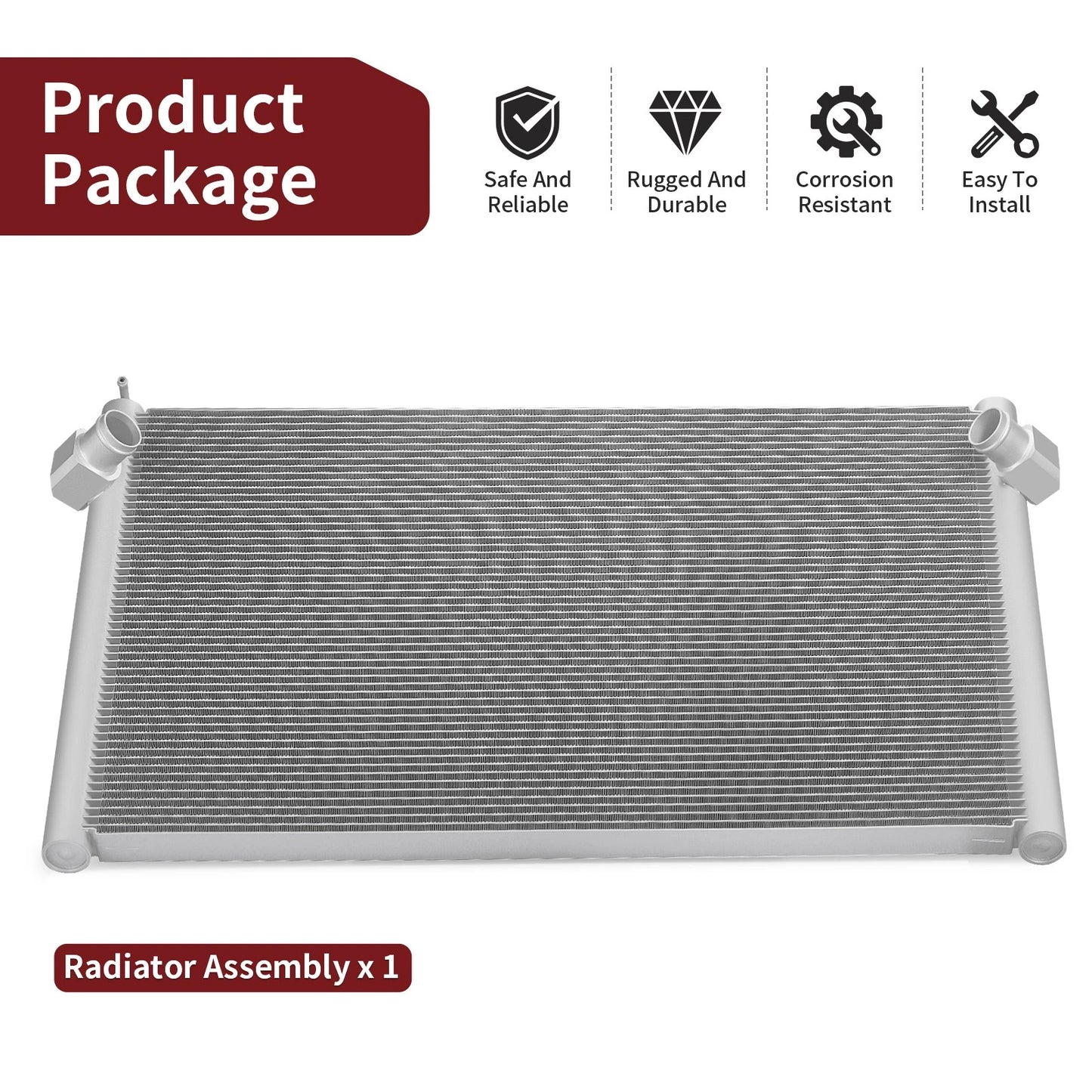 Radiator for Polaris RZR Pro R Turbo R Ultimate Sport 2022-2025