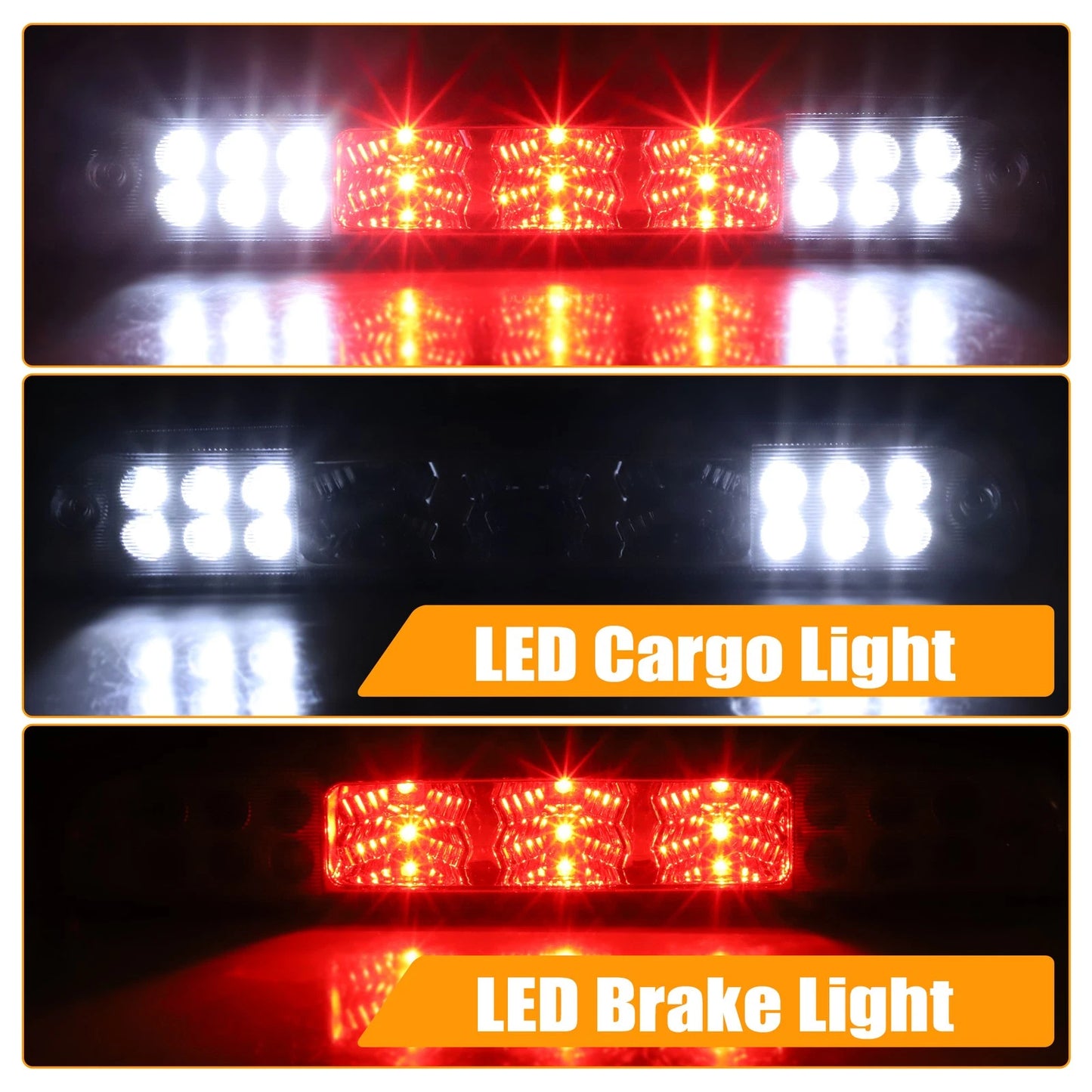 LED Third High Mount Brake Light for Ford F-250 Super Duty (2011-2016)
