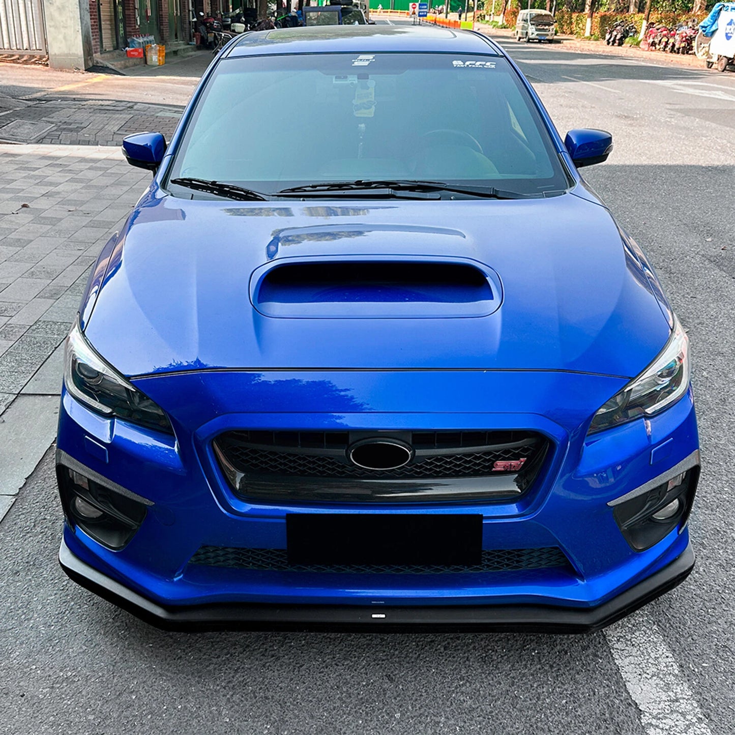 Gloss Black Side Air Vent Trims for Subaru WRX STI (2015-2017)