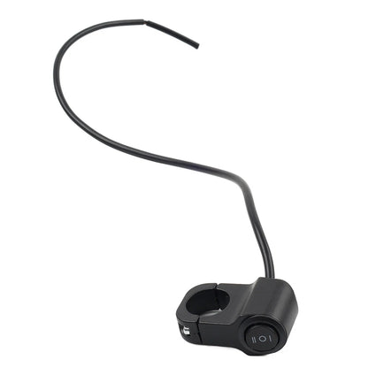7/8" Handlebar On Off Switch for ATV Headlight Fog Spot Light - Black
