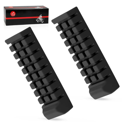 2pcs Foot Peg Rest Rubber for Suzuki QuadSport LT80 1987-2006, LT80S 1987-1995