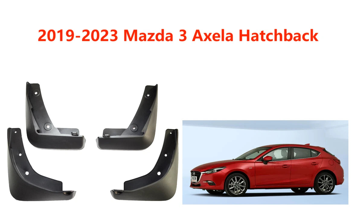 Mud Flaps for 2019-2023 Mazda 3 Axela Hatchback 5DR (2019-2023)