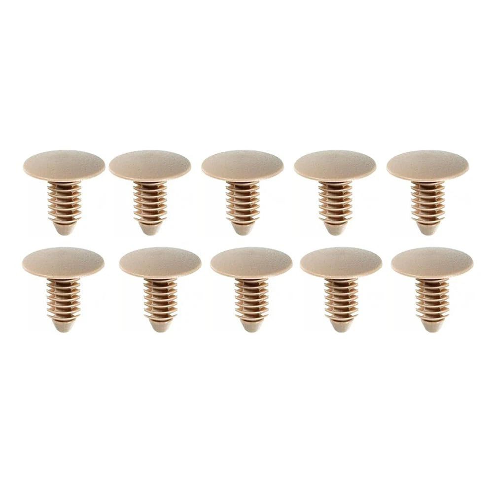 10Pcs Headliner Retainers Beige for Kia Morning Picanto (2018-2020)