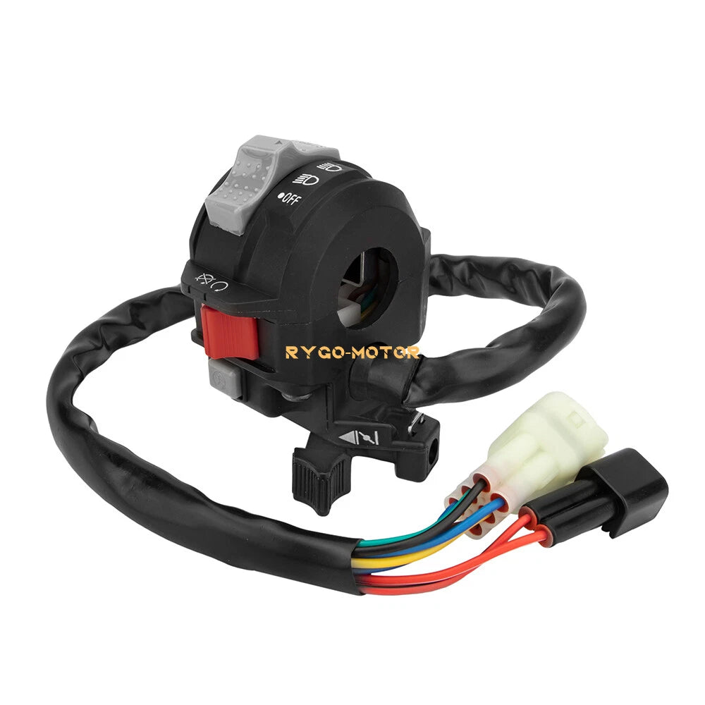 Left Start Kill Switch Headlight for Yamaha Big Bear 250 400 (2002–2009)