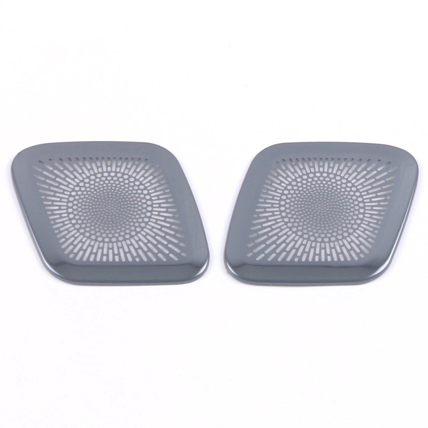 Black Steel Inner Back Door Speaker Cover Trim for Honda Civic (2022-2023)