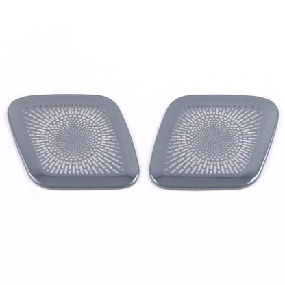 Black Steel Inner Back Door Speaker Cover Trim for Honda Civic (2022-2023)