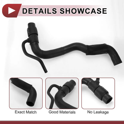 Radiator Coolant Hose 2.5L for Toyota RAV4 (2006-2012) Rubber Black
