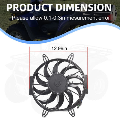 Radiator Cooling Fan Motor for Polaris Sportsman 400 (2004-2011)