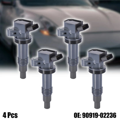 4x Ignition Coil for Toyota Matrix Corolla Solara (2003–2008)