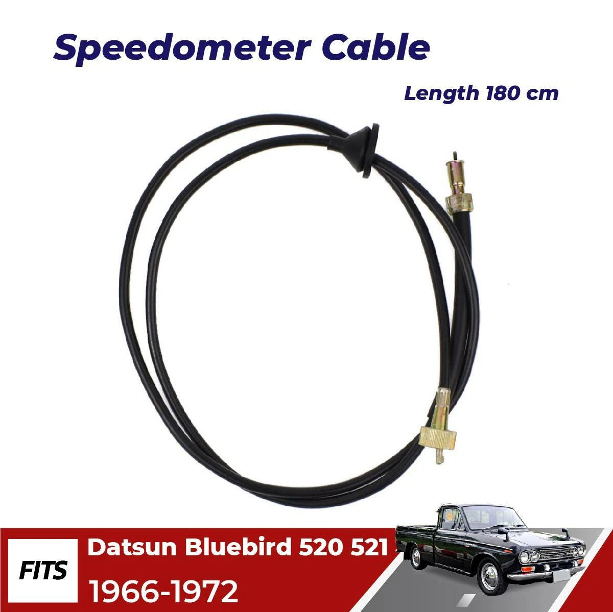 Speedometer Cable Meter Fits Datsun Nissan Bluebird 520 521 Pickup 1966-72 D06