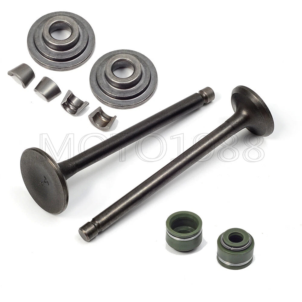 Intake Exhaust Valves with Seals Spring for Honda XR75/80/100/80R (1975–1999)