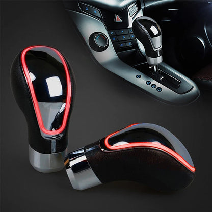 Universal Racing Gear Shift Knob with Red LED for Car Auto